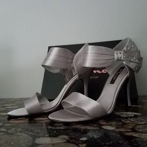 Nina Satin dress heels